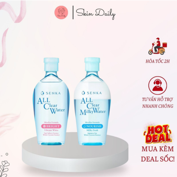 Nước Tẩy Trang Làm Sạch Senka 230ml - NTT23 - Hình ảnh 2