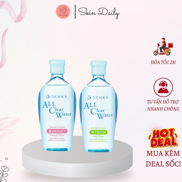 Nước Tẩy Trang Làm Sạch Senka 230ml - NTT23 - Hình ảnh 3