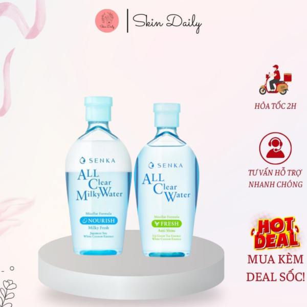 Nước Tẩy Trang Làm Sạch Senka 230ml - NTT23 - Hình ảnh 4