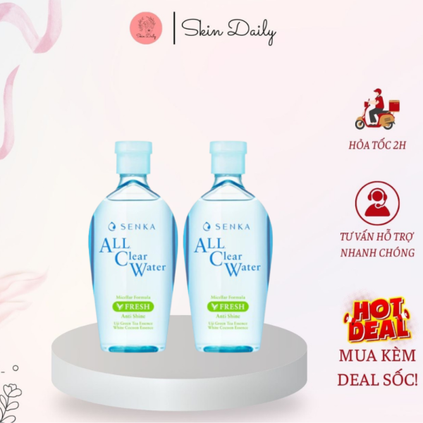 Nước Tẩy Trang Làm Sạch Senka 230ml - NTT23 - Hình ảnh 5