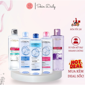 Nước Tẩy Trang Da Dầu Mụn L’Oréal 400ml - NTT40