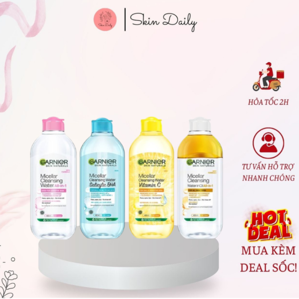 Nước Tẩy Trang Cho Da Dầu Garnier 400ml - NTT35