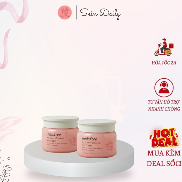 Kem Dưỡng Ẩm Innisfree Green 50ml - KDA04 - Hình ảnh 4