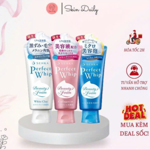 Sữa Rửa Mặt Sạch Sâu Senka Perfect Whip 120ml- SRM02