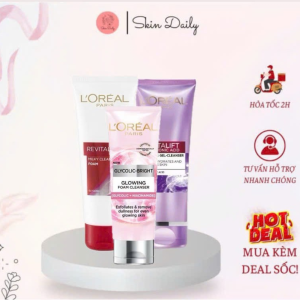 Sữa Rửa Mặt Cấp Ẩm L'Oreal Paris 100ml - SRM05