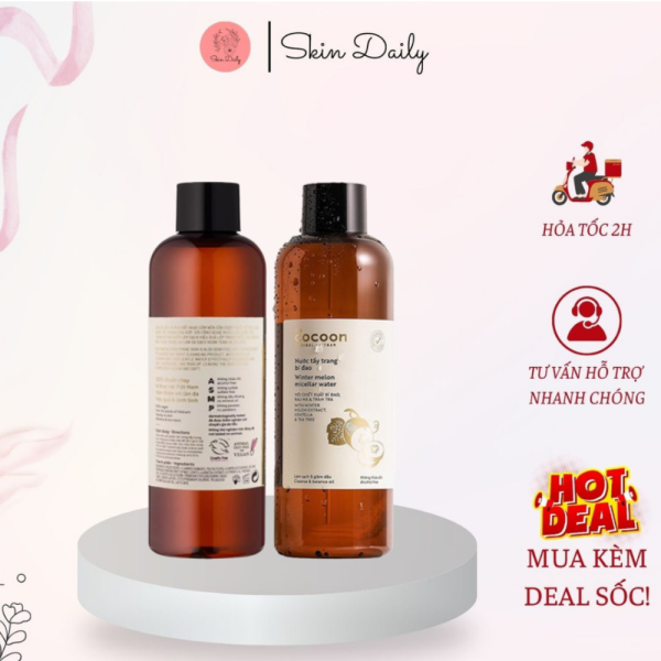 Nước Tẩy Trang Tuổi Dậy Thì Cocoon 300ml - NTT30 - Hình ảnh 2