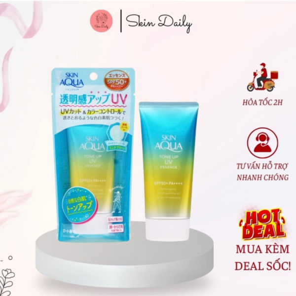 Kem Chống Nắng Nội Địa Nhật Bản Rohto Skin Aqua 80mlC - KCN02 - Hình ảnh 2