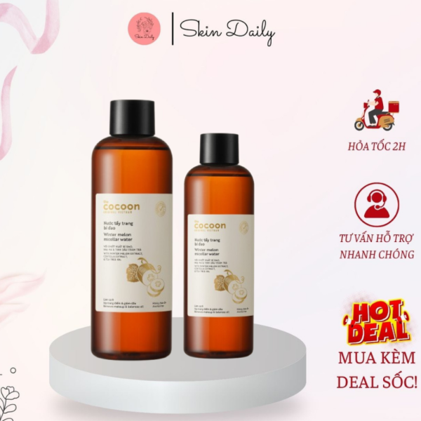 Nước Tẩy Trang Tuổi Dậy Thì Cocoon 300ml - NTT30 - Hình ảnh 3
