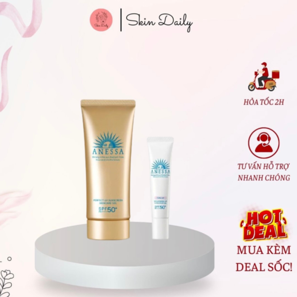 Kem Chống Nắng Dạng Sữa Chống Trôi Anessa 60ml - KCN01 - Hình ảnh 3