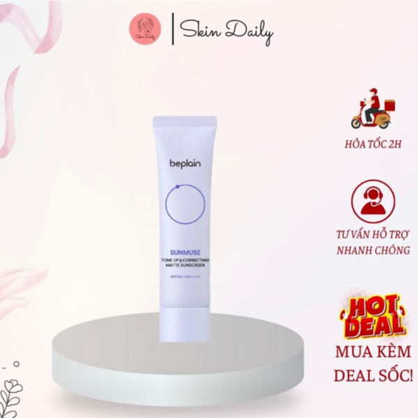 Kem Chống Nắng Beplain Sunmuse Mineral Sunscreen 50ml - KCN03 - Hình ảnh 4
