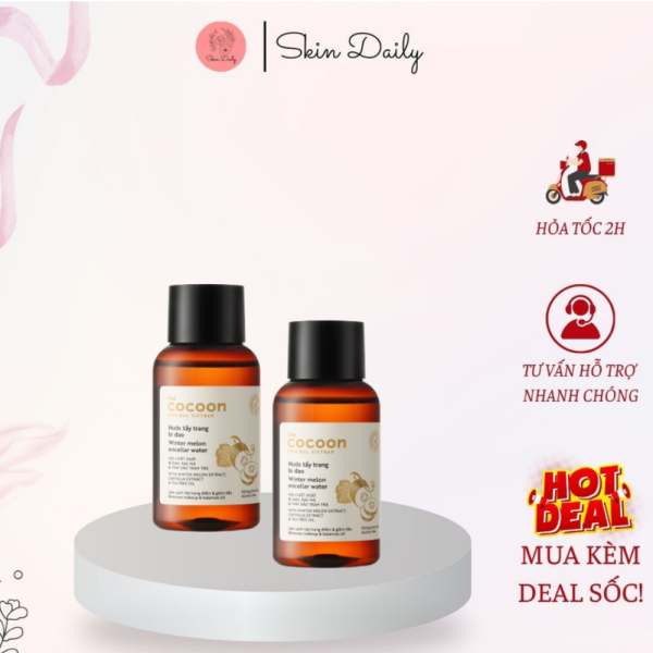 Nước Tẩy Trang Tuổi Dậy Thì Cocoon 300ml - NTT30 - Hình ảnh 4