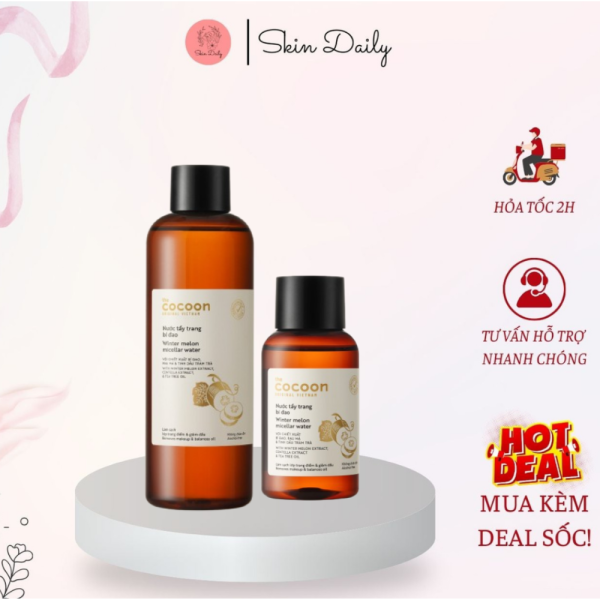 Nước Tẩy Trang Tuổi Dậy Thì Cocoon 300ml - NTT30 - Hình ảnh 5