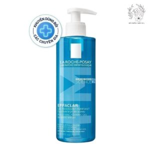 Gel rửa mặt tạo bọt dành cho da dầu mụn La Roche-Posay Effaclar Foaming Gel 400ml