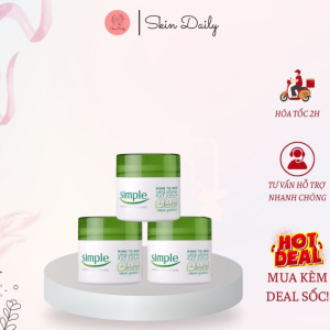 Kem Dưỡng Ẩm Simple là loại kem uy tín đáng để dùng nhất hiện nay